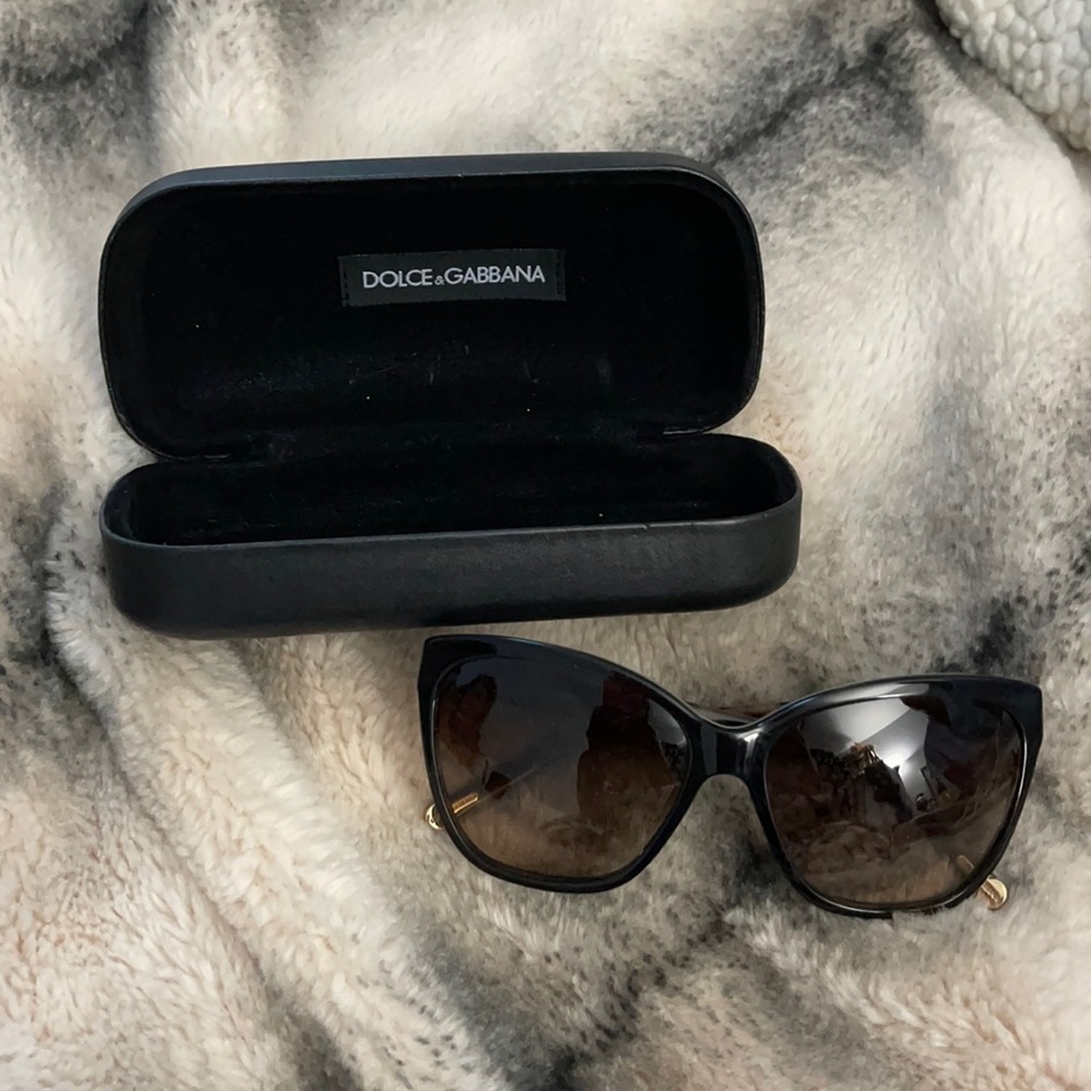 DOLCE & GABBANA Cat eye sunglasses.